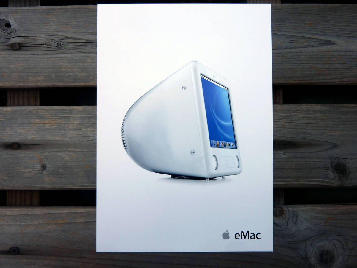 アップル イーマック eMac カタログ パンフ 非売品 Apple Mac 当時物 レア 2002年 3拍卖