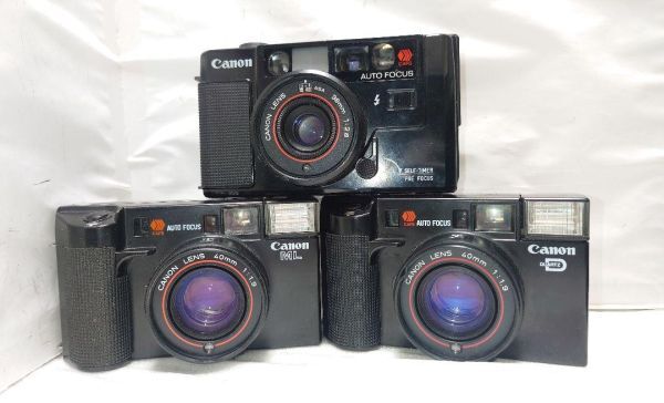 ★人気!3台セット★Canon AF35ML AF35M キヤノンコンパクトカメラ★特価★拍卖