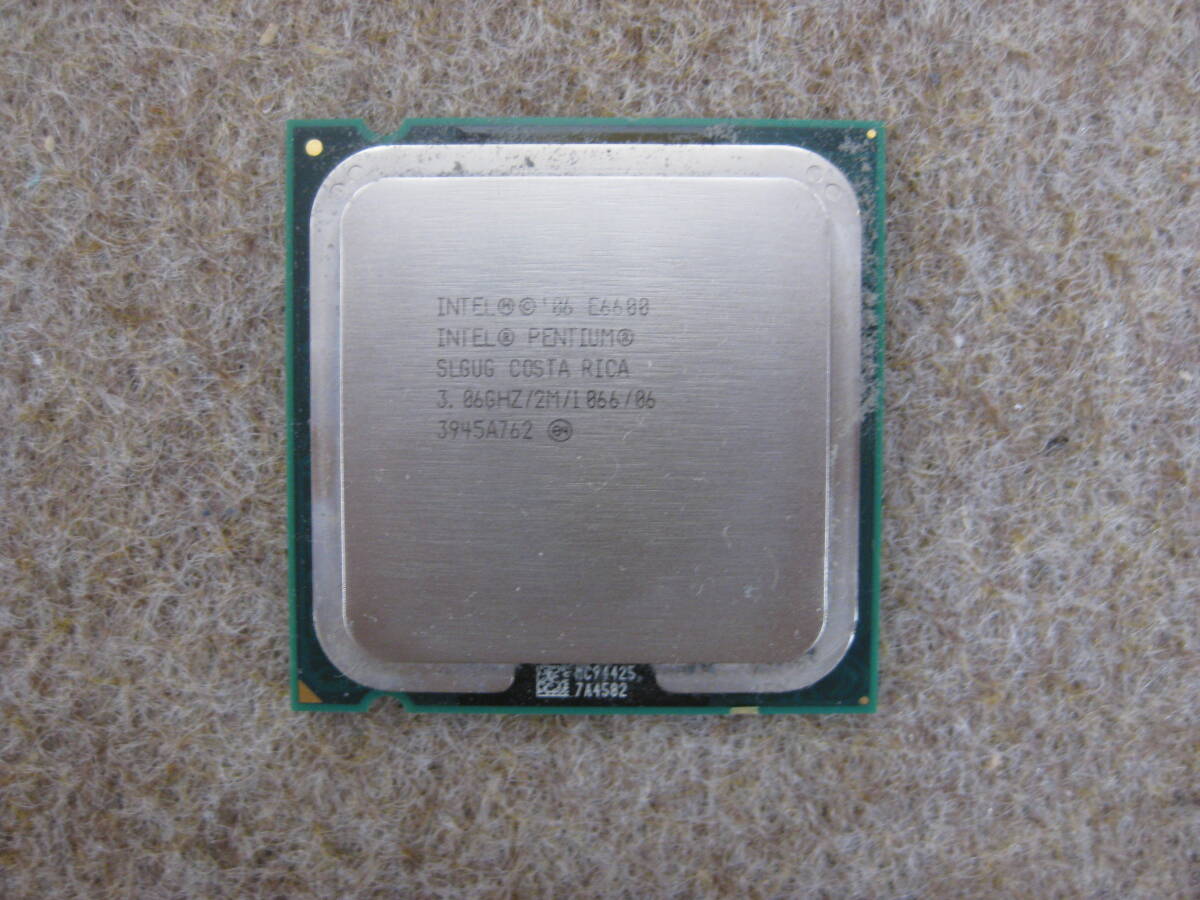 【☆571019】Pentium E6600 (LGA775/3.06GHz/2コア/SLGUG)拍卖