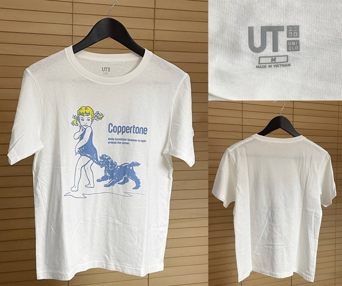 【激安1点のみ 国内正規品】UNIQLO ユニクロ Coppertone コパトーン・ガール UT 半袖 Tシャツ M ザ・ブランズ イン・マイ・ハンドバッグ拍卖