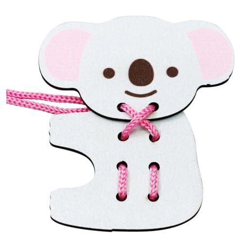 木製ひもとおし コアラ 知育玩具 木製玩具 ひもとおし アーテック artec拍卖