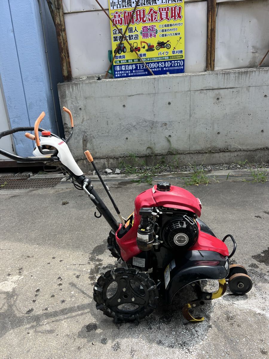ヤンマー 管理機 YK300FP 3馬力 フロントロータリー ゴムラグタイヤ 引き取り限定長野市  耕運機  歩行型拍卖