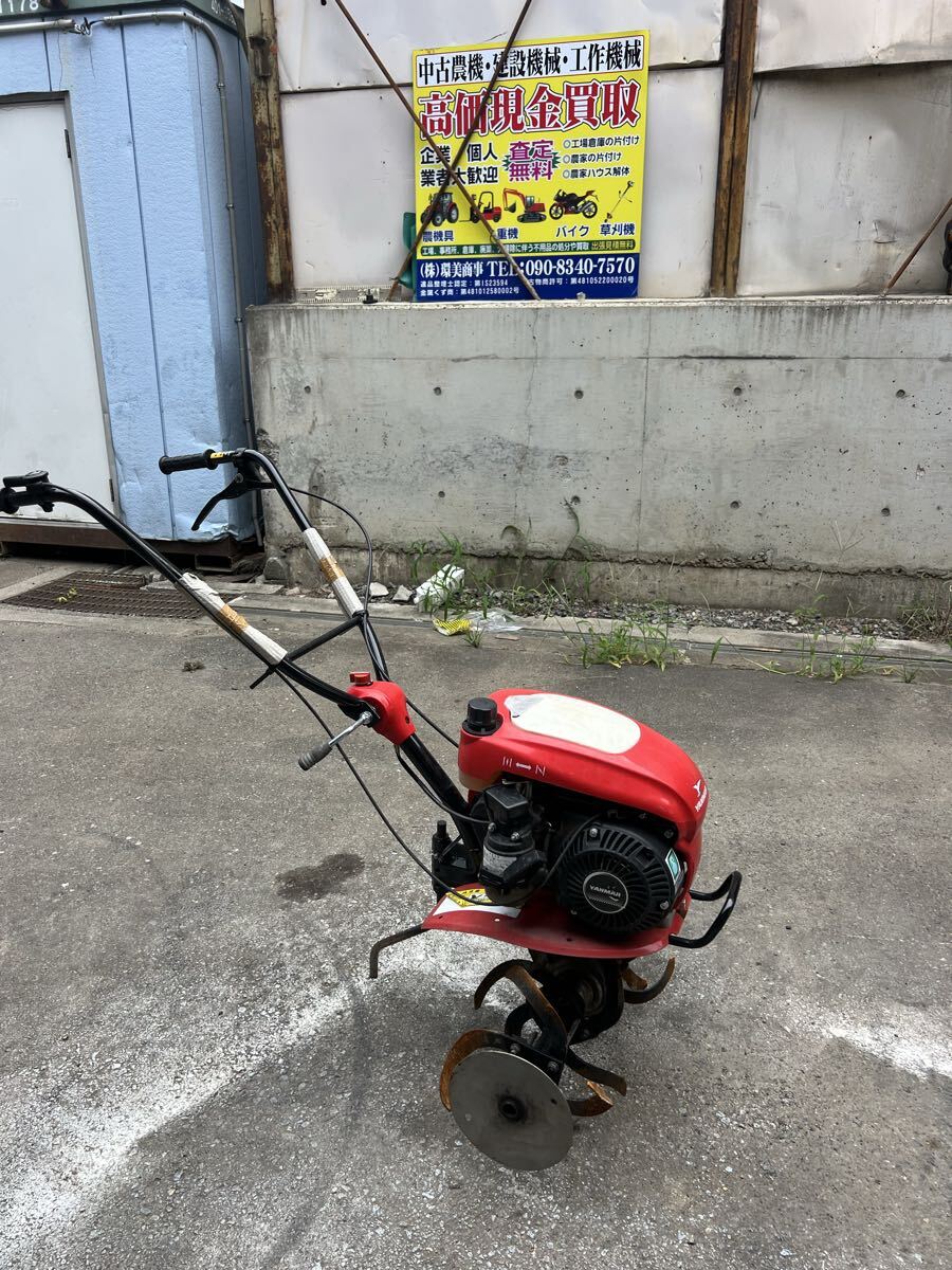 管理機・ ヤンマー QT30 ミニ最大出力2.7PS 重量35kg 引き取り限定長野市 耕運機 家庭菜園拍卖