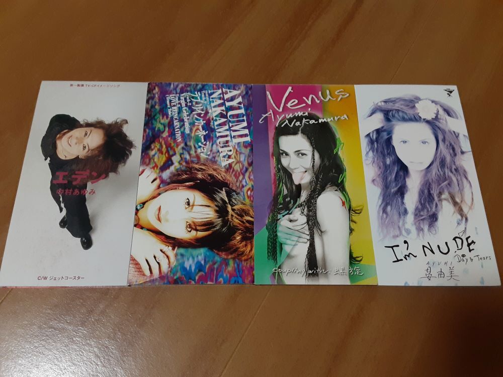 中村あゆみ 8cmシングルCD4枚セット拍卖