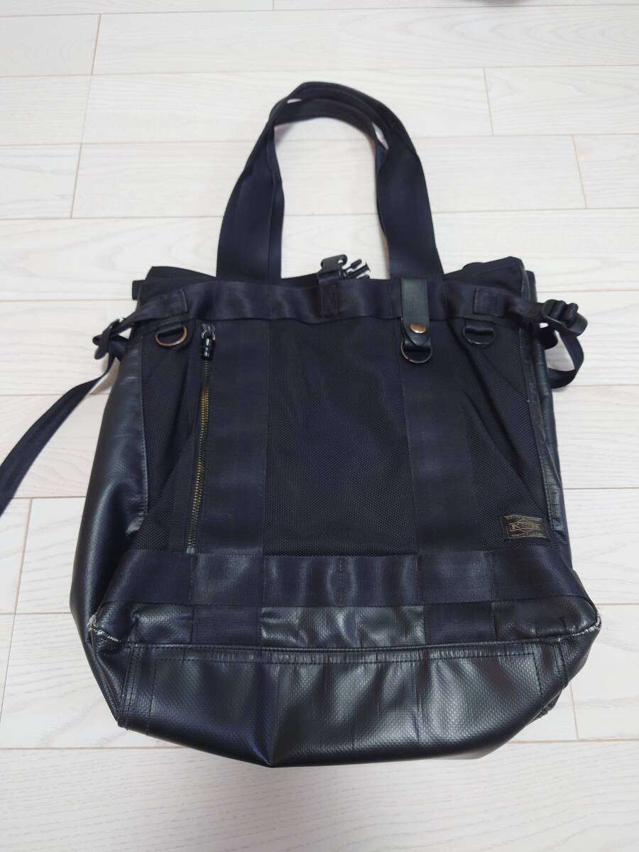 ポーター ヒート トートバッグ ブラック 吉田カバン PORTER HEAT拍卖