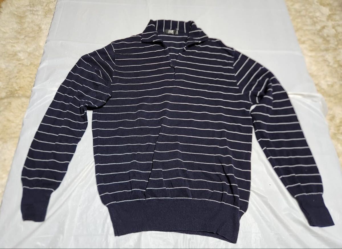 23区 長袖シャツ 薄手ニットセーター メンズ 48拍卖