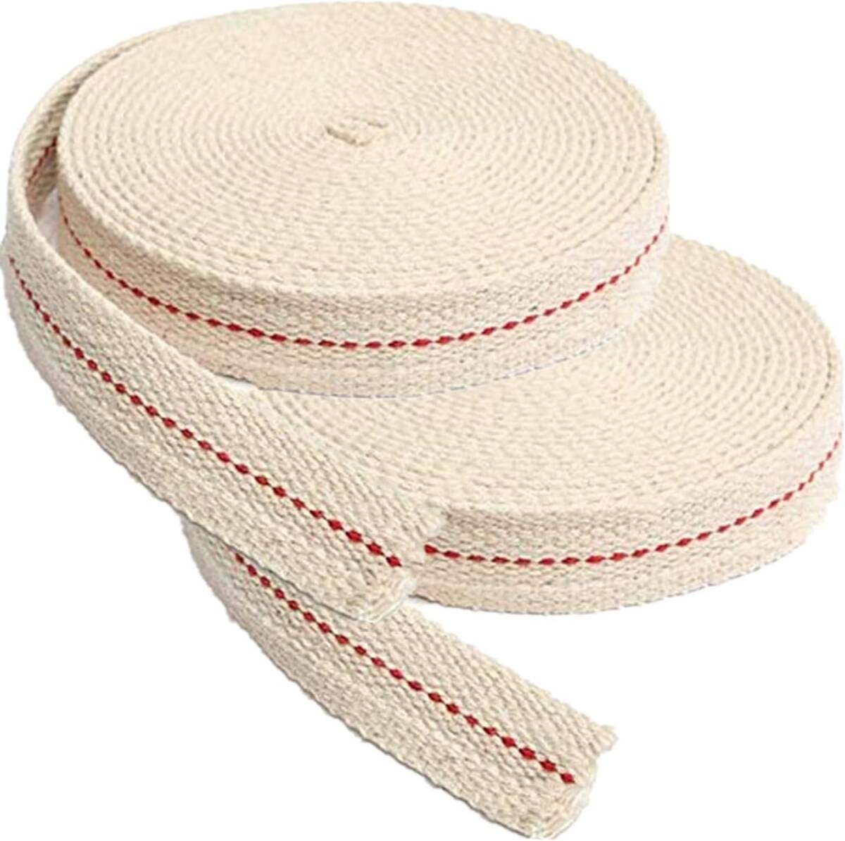 ★★ウィック オイルランプ用替え芯 4.5M ランタンパーツ ブロンズランタン用・替芯 ランタン綿の芯 長さ (1.3cm x 450cm)拍卖