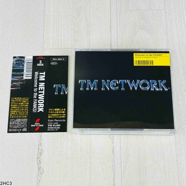 2HC3 CD / TM NETWORK / Welcome to the FANKS! / ベストアルバム / 3枚組拍卖