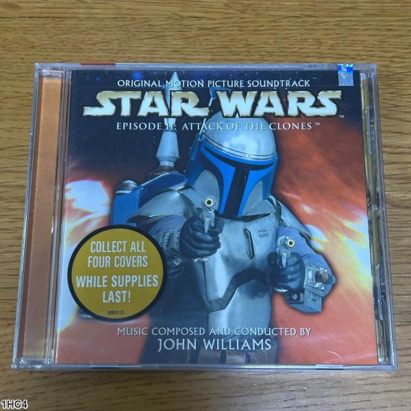 1HC4 CD / スター・ウォーズ エピソード2 クローンの攻撃 サウンドトラック / ジョン・ウィリアムズ拍卖