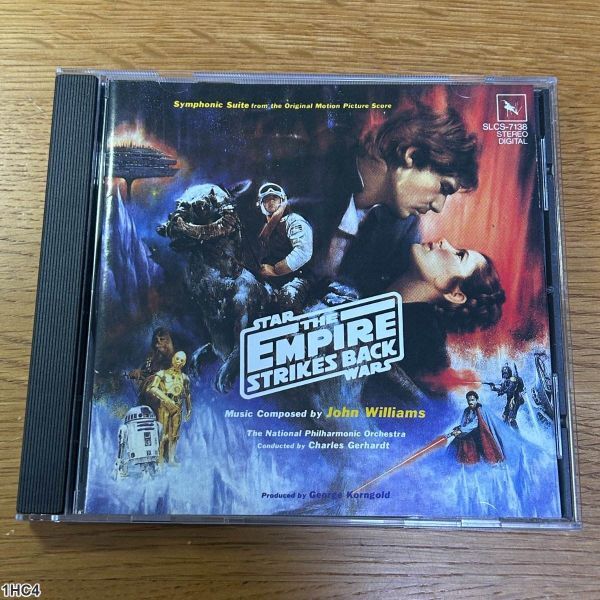 1HC4 CD / スター・ウォーズ 帝国の逆襲 / ジョン・ウィリアムズ / ナショナルフィルハーモニック管弦楽団拍卖