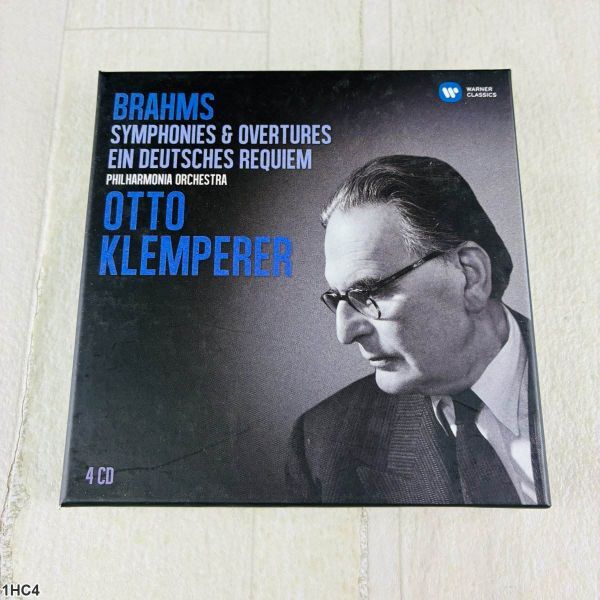 1HC4 CD / ブラームス 交響曲&序曲 ドイツ・レクイエム / オットー・クレンペラー拍卖