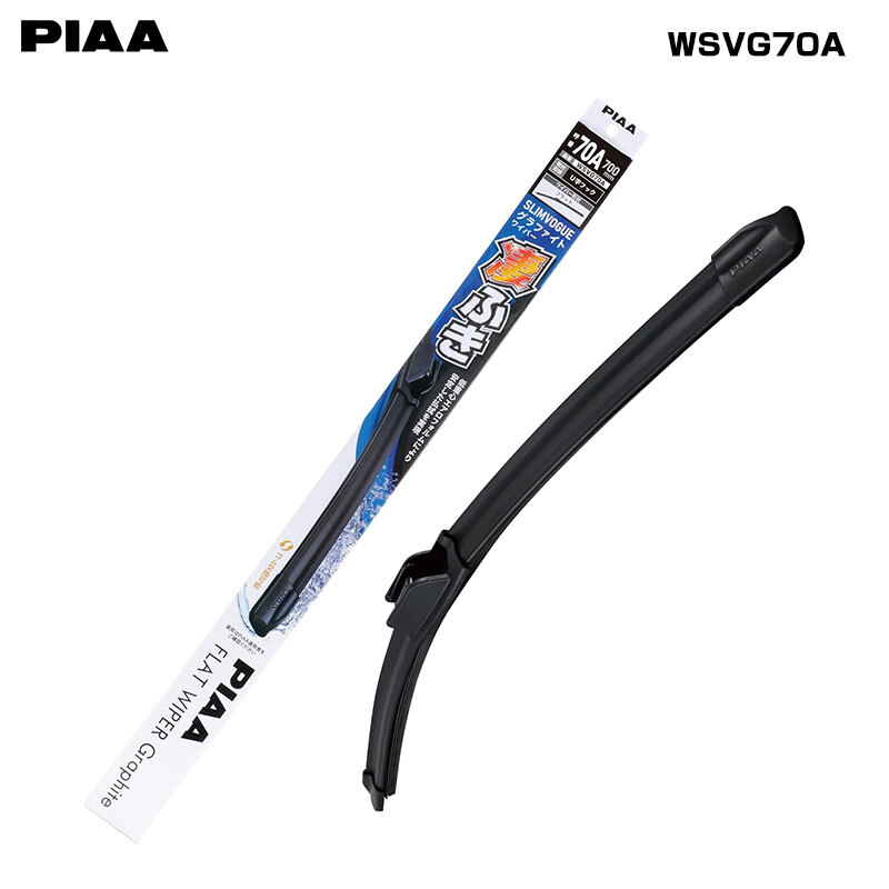 ワイパーブレード スリムヴォーグ グラファイト 長さ600mm 呼番60B PIAA WSVG60B拍卖