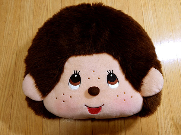 レトロ モンチッチ BIG フェイスクッション セキグチ タグ無し 美品 拍卖