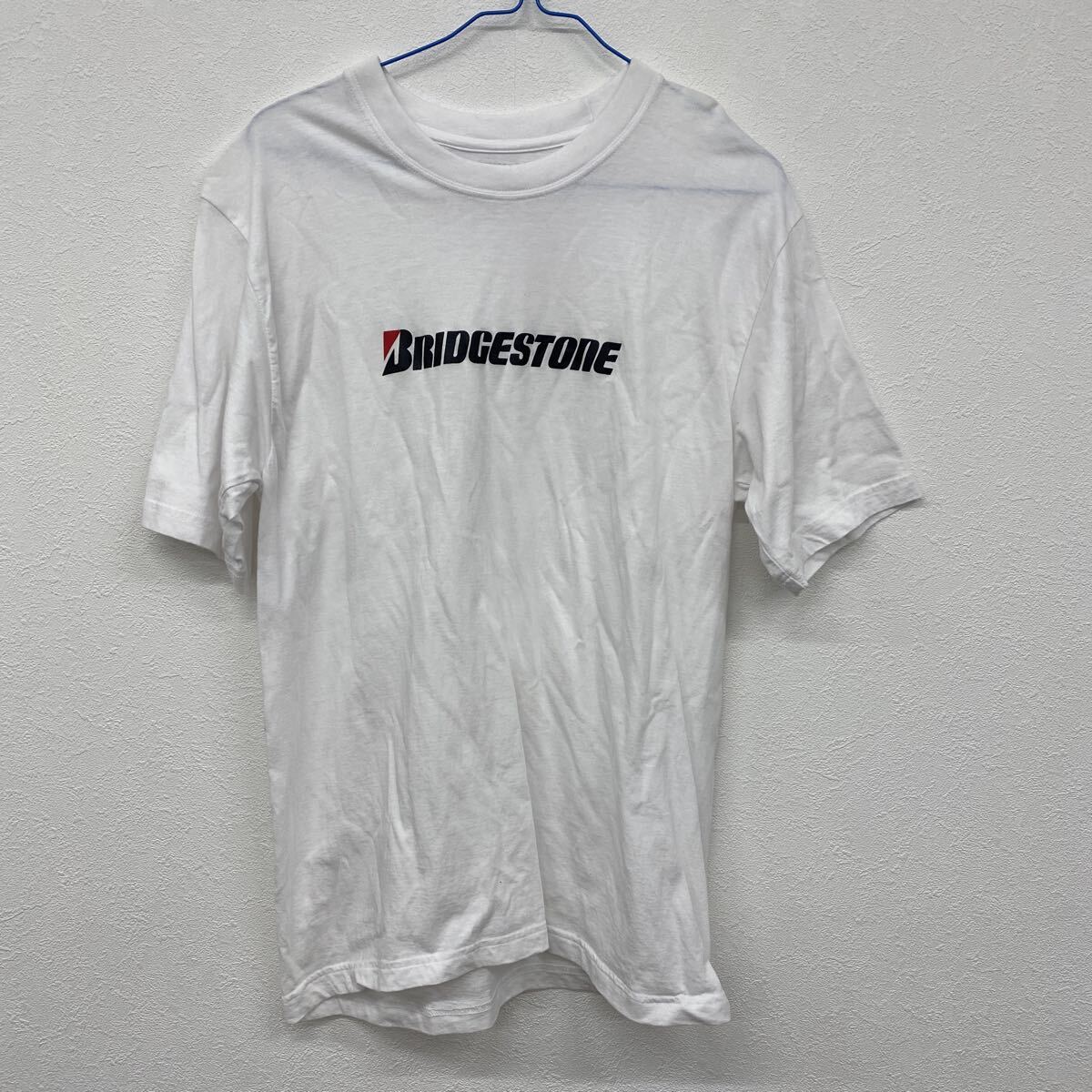 ブリディストン メンズ 半袖Tシャツ  ホワイト   フリーサイズ ス13拍卖