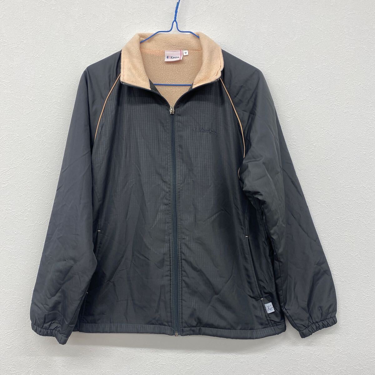 kaepaケイパー レディース ナイロンジャンパー 中綿 グレー Mサイズ サ13拍卖