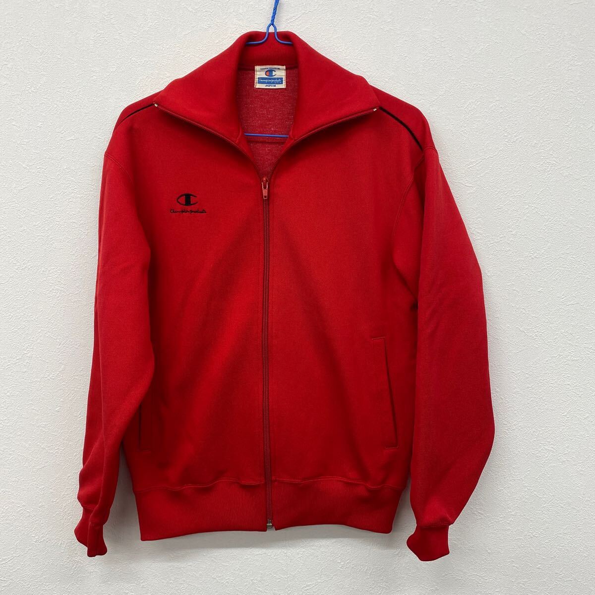 champion チャンピオン レディースジャージ上着 レッド Mサイズ ラ9拍卖