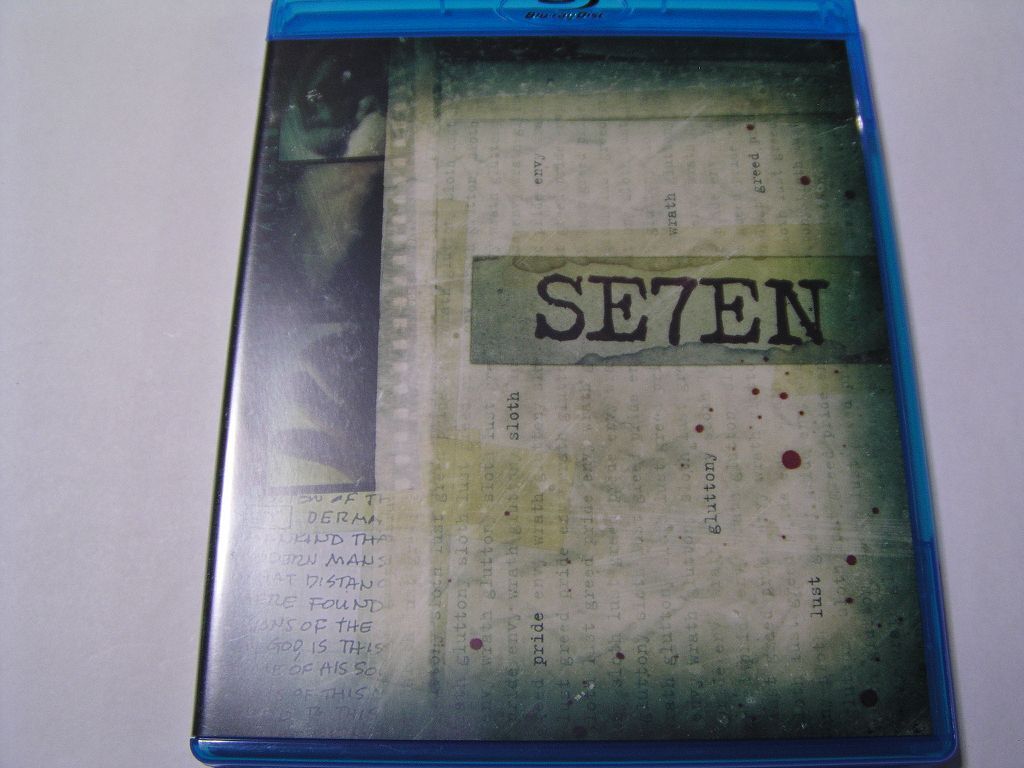 ★名作!セブン / ブラッド・ピット 国内正規版ブルーレイ中古品★4枚までクリックポスト185円拍卖