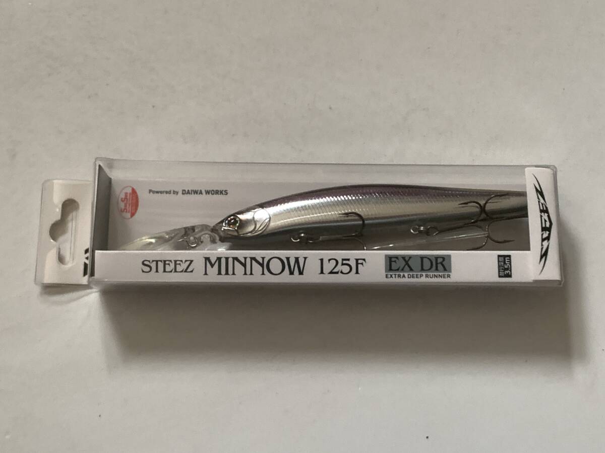 ダイワ【STEEZ ミノー 125F EX DR ワカサギ】70807拍卖