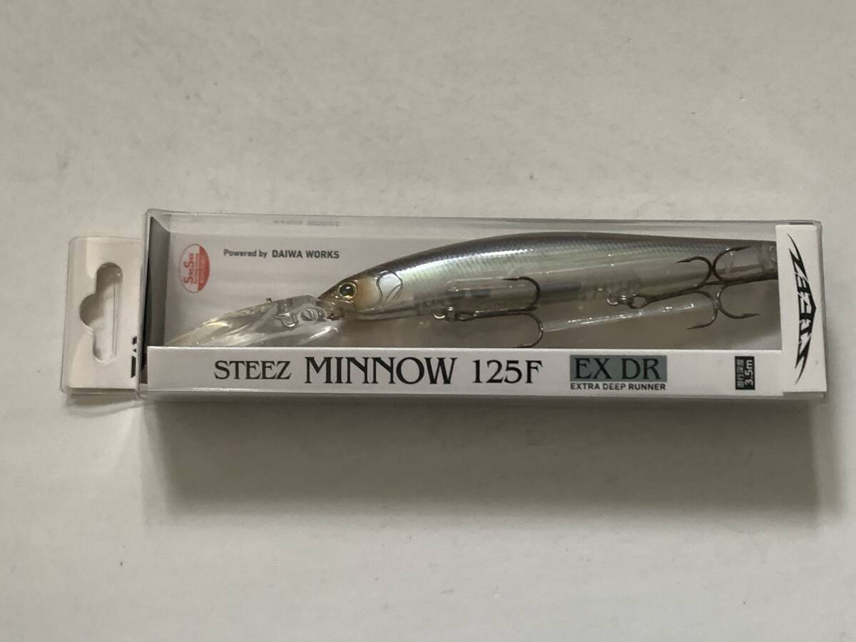 ダイワ【STEEZ ミノー 125F EX DR ナチュラルゴーストシャッド】70807拍卖