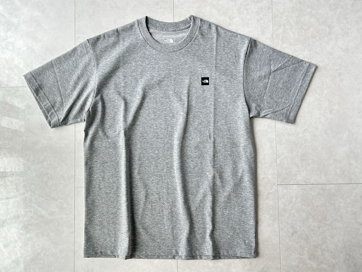 ノースフェイス スモール ボックス ロゴ Tシャツ Lサイズ 新品 未使用 グレー拍卖