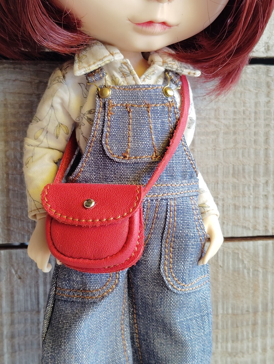 本革バッグ ハンドメイド ブライス リカちゃん icドール ピュアニーモ プーリップ21拍卖