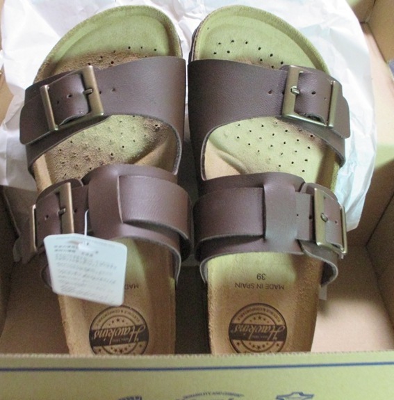 Hawkins ホーキンス●サンダル 2 CINTU HS40071 ダークブラウン サイズ39(24.5 - 25cm) 新品未使用拍卖