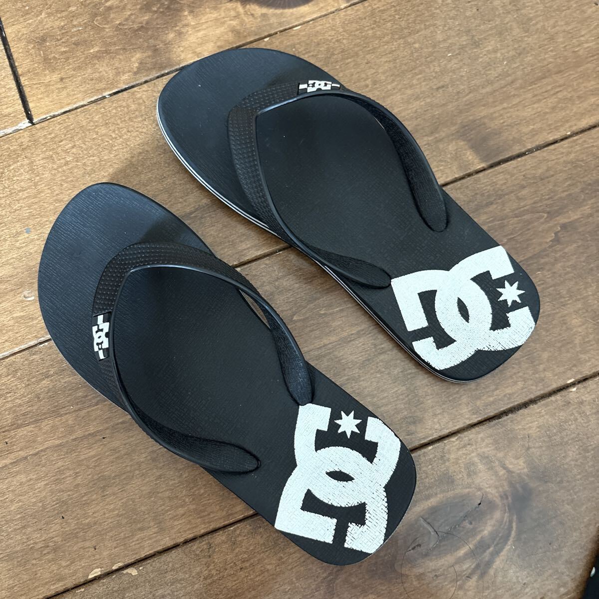 DC shoes BOLSA サンダル ブラック 24cm ボーイズ拍卖