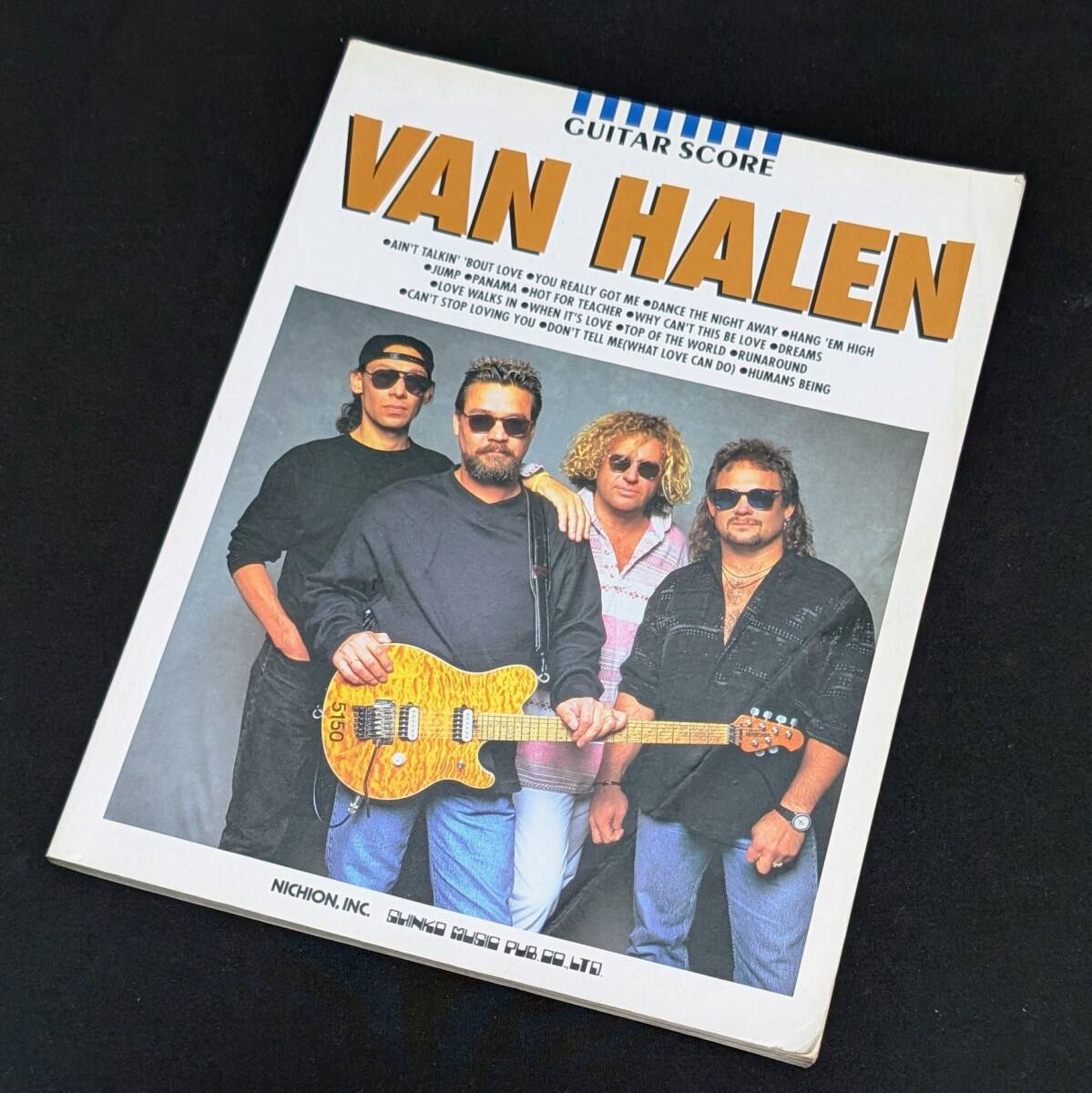 ギタースコア ヴァンヘイレン (ギター・スコア) 楽譜 希少品拍卖
