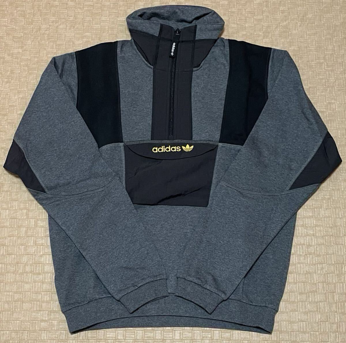 adidas ORIGINALS アディダス オリジナルス アドベンチャーフィールド ハーフジップ スウェット・S サイズ・新品拍卖