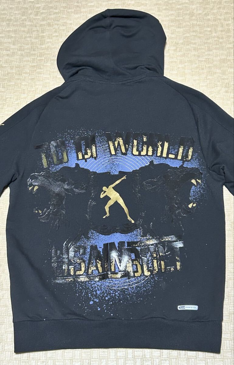 激レア・古着・美品・M サイズ(US サイズ)・PUMA・USAIN・BOLT・プーマ・ウサイン・ボルト パーカー拍卖