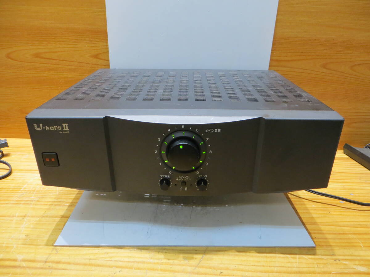 *S3164* U-karaⅡ UK-AM20 パワーアンプ 動作確認済み品中古#*拍卖