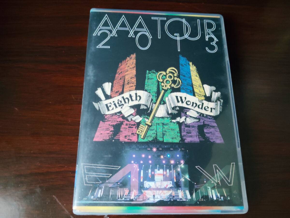 【送料無料】 中古ライブDVD 2枚組 AAA 「AAA TOUR 2013 Eighth Wonder」 トリプルエー拍卖