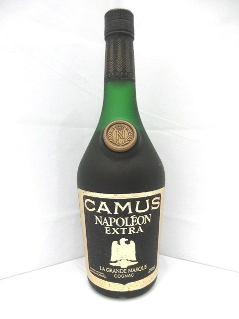 ☆未開栓 古酒 CAMUS NAPOLEON EXTRA カミュ ナポレオン エクストラ 容量記載無し(恐らく700ml) ブランデー 箱無し☆拍卖