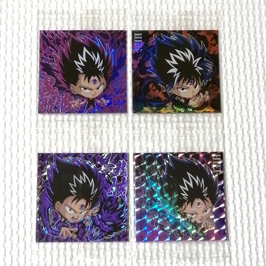 幽遊白書 にふぉるめーしょん ウエハース 飛影 UR SR 4枚セット拍卖