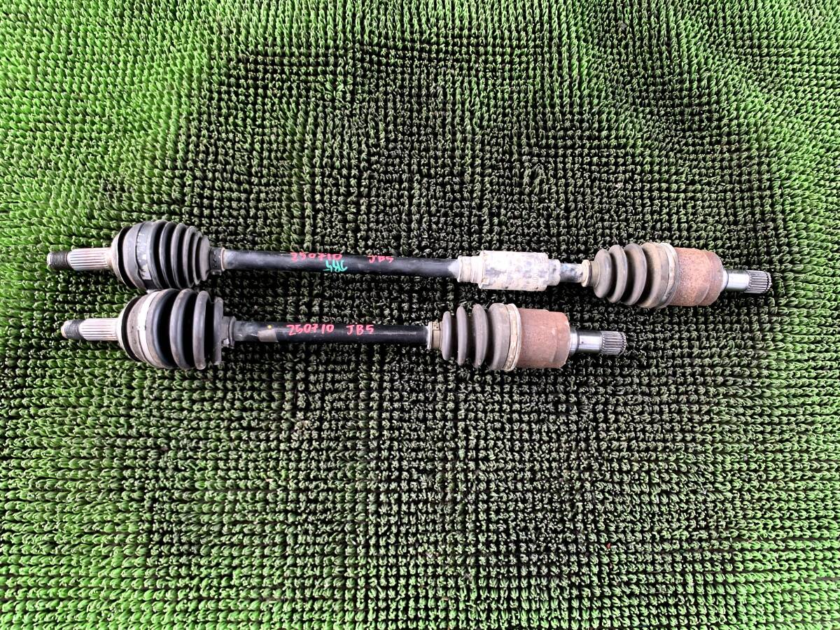●即決値段●ブーツ割れなし 異音なし● 85163KM ホンダ ライフ JB5 ドライブシャフト 左右 セット拍卖