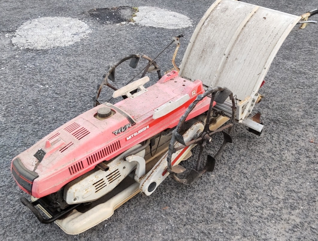 ミツビシ マイレディ MP260 歩行田植機 三菱 歩行型 2条植え 田植機 ジャンク 現状品 レストア 引取 手押し MITSUBISHI ガソリンエンジン拍卖