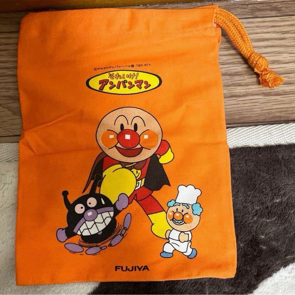 アンパンマン 巾着 FUJIYA 当時物 レトロ レア 希少 昭和レトロ 小物入れ拍卖