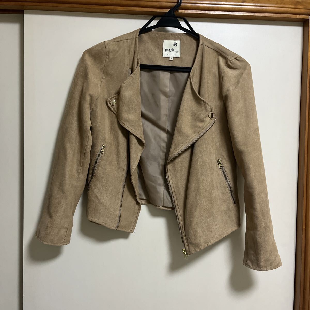 アースミュージックアンドエコロジー ジャケット レディース S拍卖