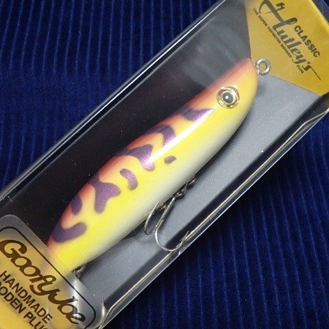 【野池の覇者 おとなのペンシルベイト!】 ハトリーズ グーフィージョー #06 未開封品 HUTLEY'S GOOFYJOE WOODEN LURE NEW IN BOX!!拍卖