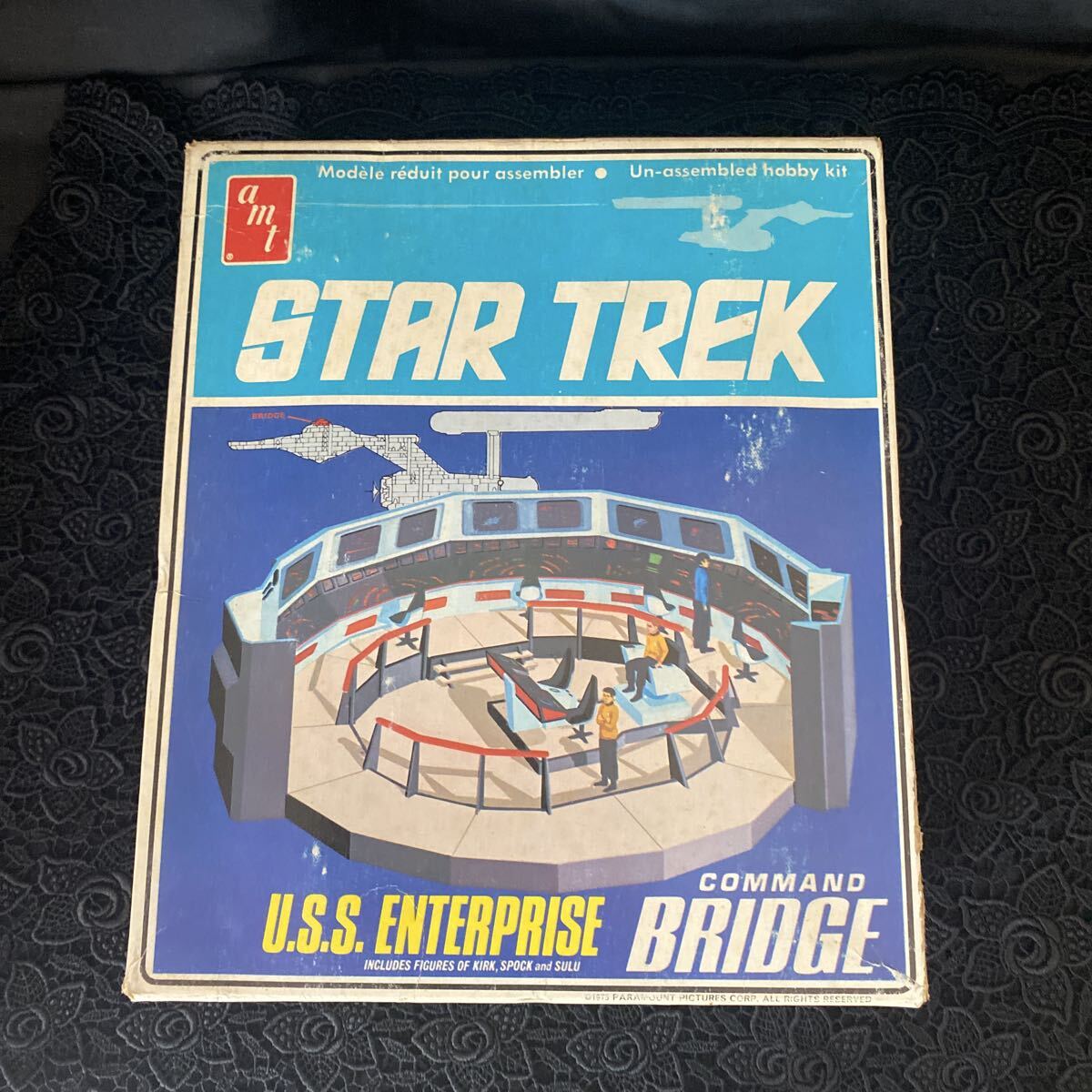1975 Amt Star TrekモデルコマンドブリッジU。S。S。エンタープライズ拍卖