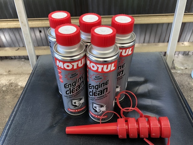 5本 MOTUL モチュール エンジンオイル エンジンフラッシング剤 エンジンクリーン④拍卖
