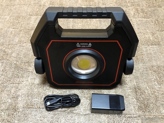 スナップオン Snap-on LEDライト 4000lm 大光量ワークライト 投光器 作業ライト コードレス 工具⑥拍卖