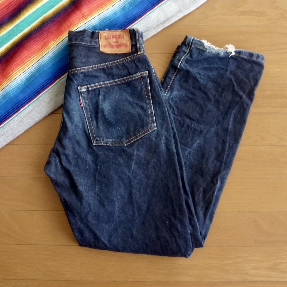 LAUNDRY ランドリー デニムパンツ セルビッチデニム 赤耳 即決あり!拍卖