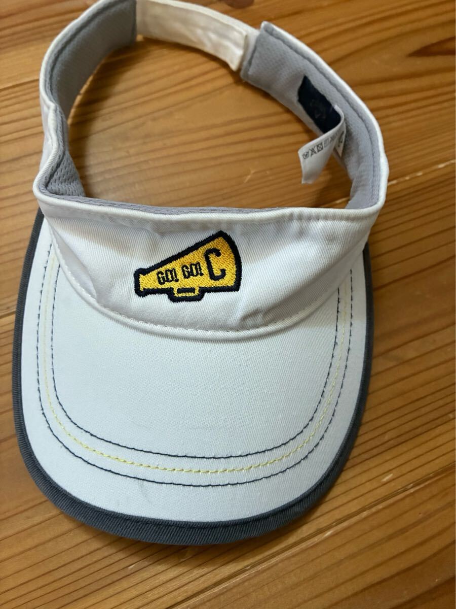 送料込み!! Callawey ゴルフサンバイザー キャロウェイ  帽子 サンバイザー 白 ホワイト  GOLF ゴルフウェアー メガホン拍卖