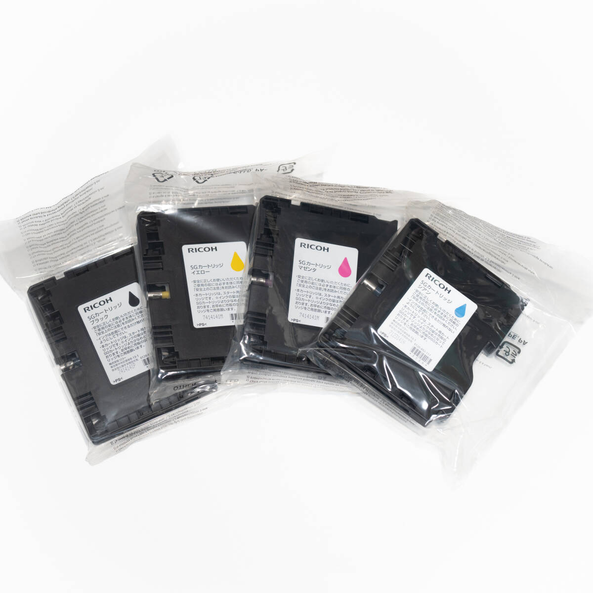 RICOH純正 SGカートリッジ スタート用 4色セット 検)リコー SG7100/SG7200 インク 交換 IPSiO 拍卖