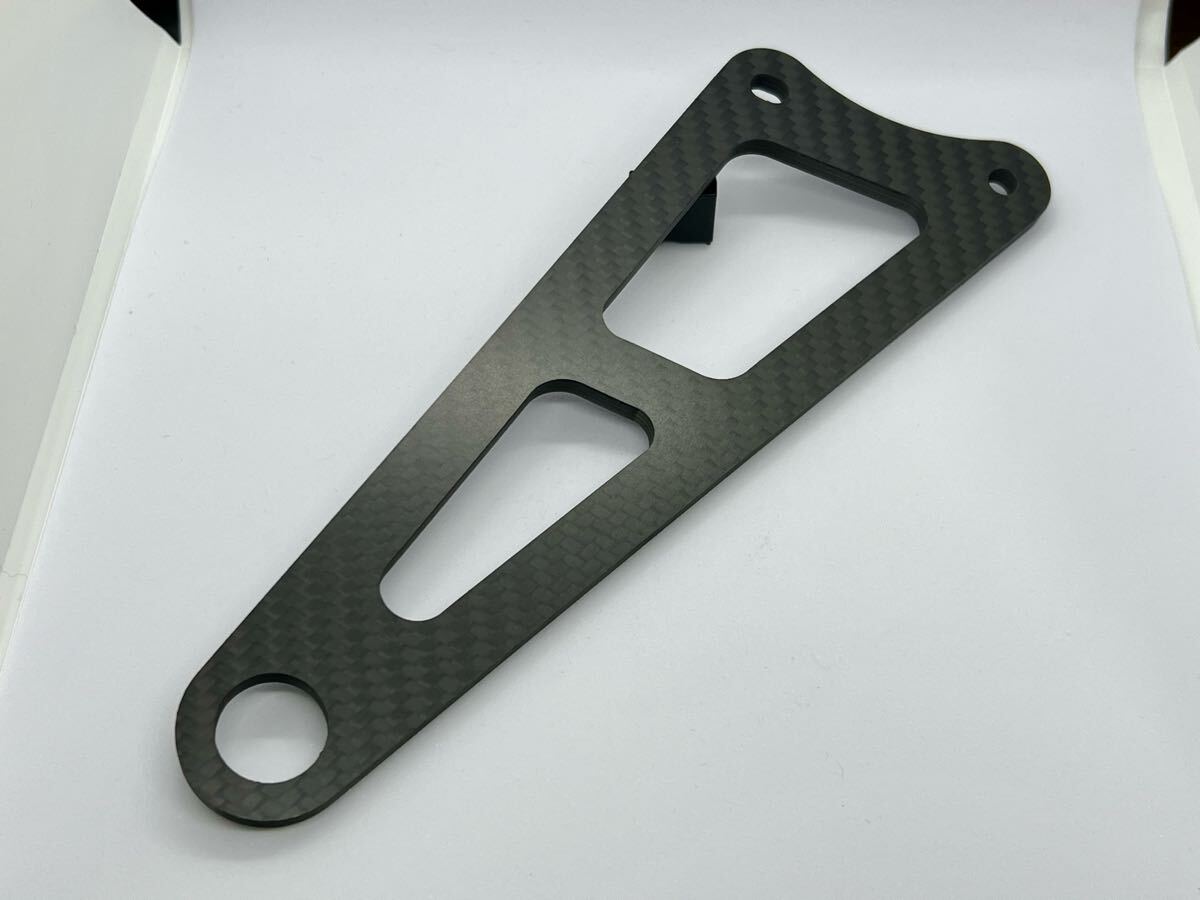 【艶消し】ホンダ CBR250RR MC22 ドライカーボン製 マフラーステー(検:MC14 MC17 MC19 MC21 MC28 NSR CBR HRC拍卖