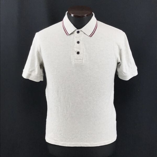 RAGEBLUE 半袖ポロシャツ メンズM ライトグレー 管NO. C6-73拍卖