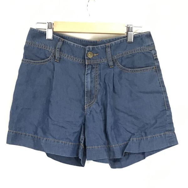 LE SOUK/ルスーク★デニム/ショートパンツ【レディースS/34/ブルー/青】ホットパンツ◆BG448拍卖