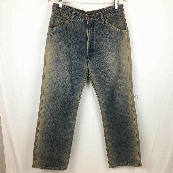 Wrangler/ラングラー 復刻/11MWZ ビンテージデニムパンツ サイズ34 ズボン ブルージーンズ ジーパン ボトムス 管NO.WJPE-62拍卖