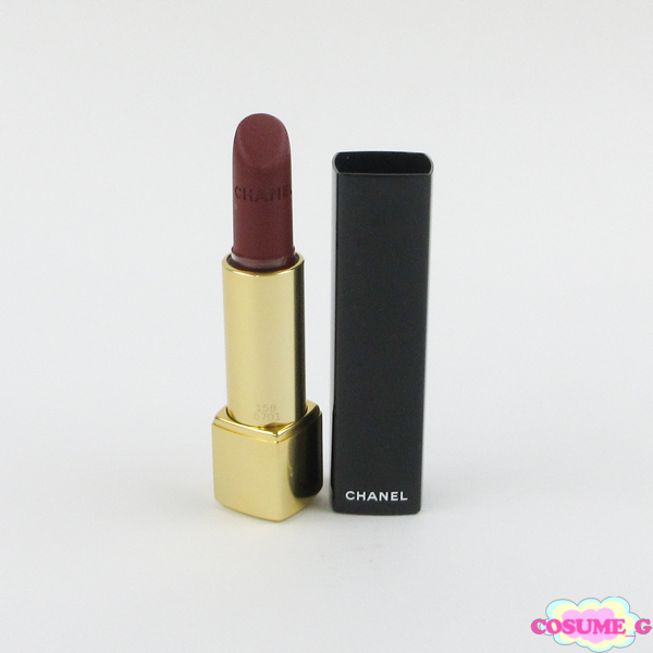 シャネル ルージュ アリュール ヴェルヴェット ラ コメット #158 ブラン ソレール 限定 残量多 C661拍卖